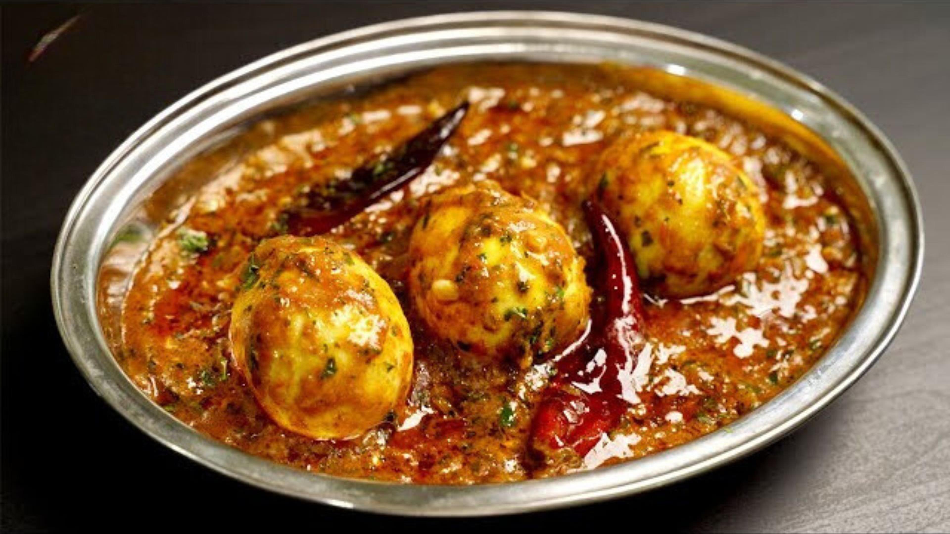 Chettinad Egg Vazhiyal